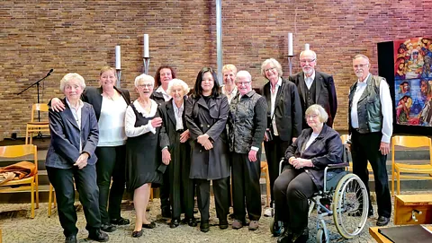 Markuskantorei im Altarraum der Markuskirche